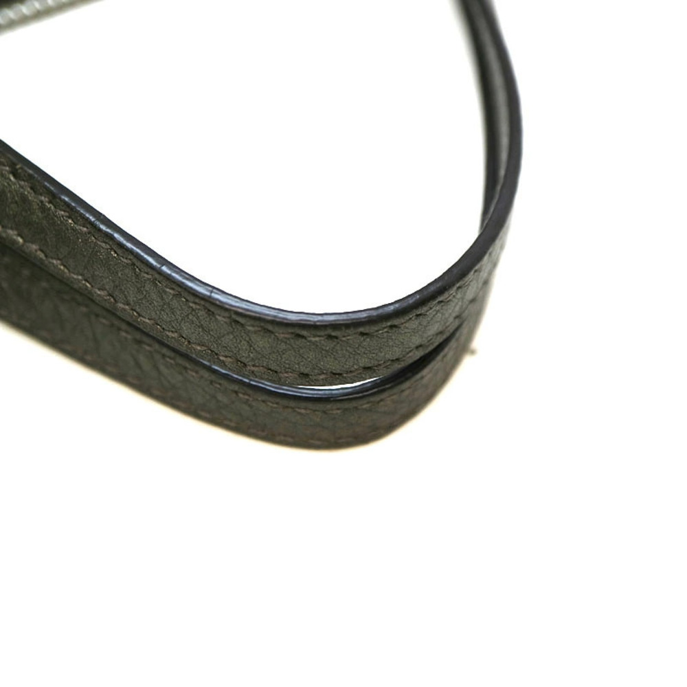 GUCCI Interlocking GG Soho Handbag Leather Gray - Picture 9 of 10